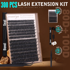 Geeneiya waterproof lash bond and seal for secure, long-lasting wear