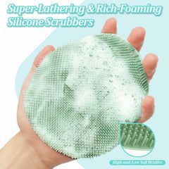 GEENOA hand-fit bands conform to your hand for easy scrubbing.
