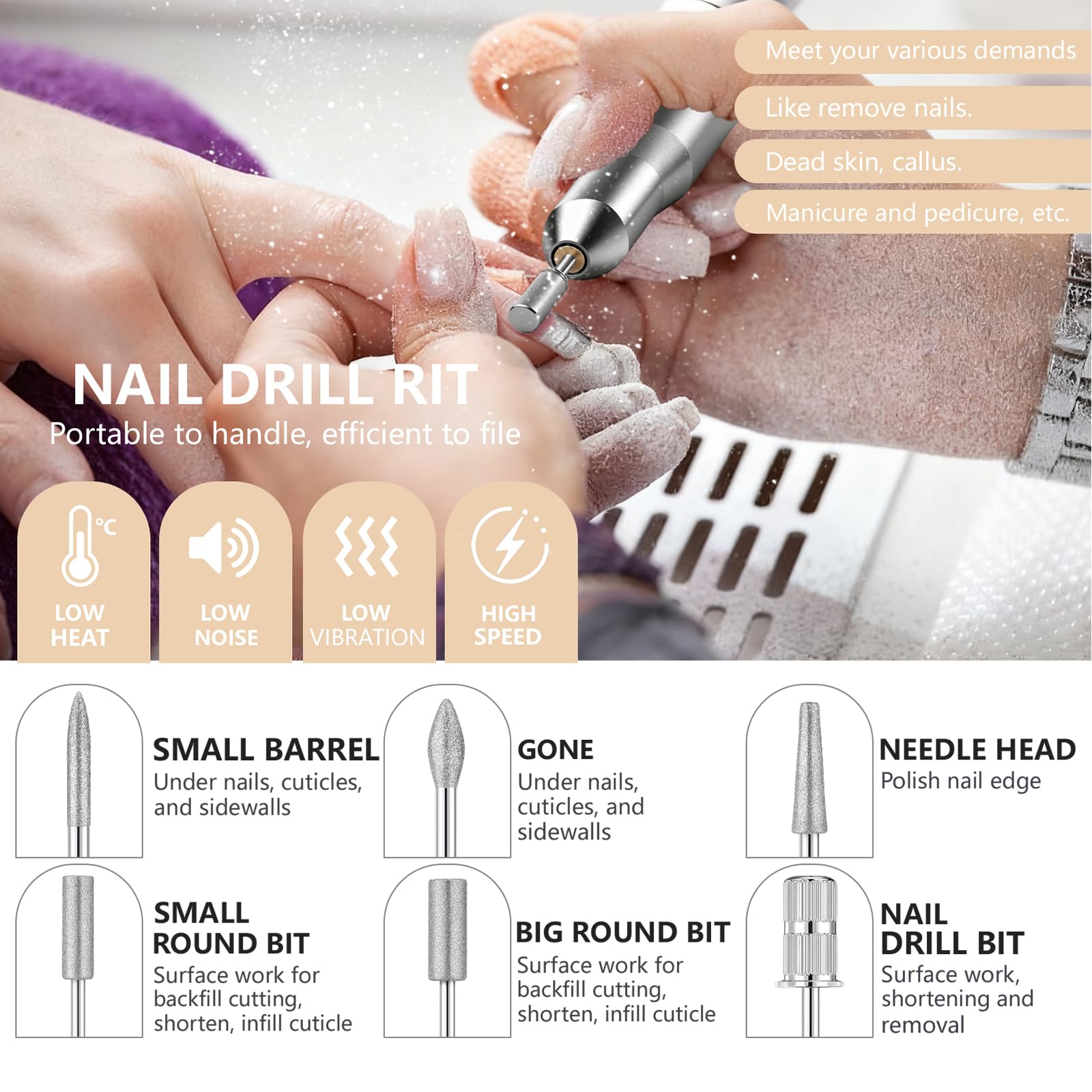 GEEZO ceramic drill bit adds versatility for durable material work.