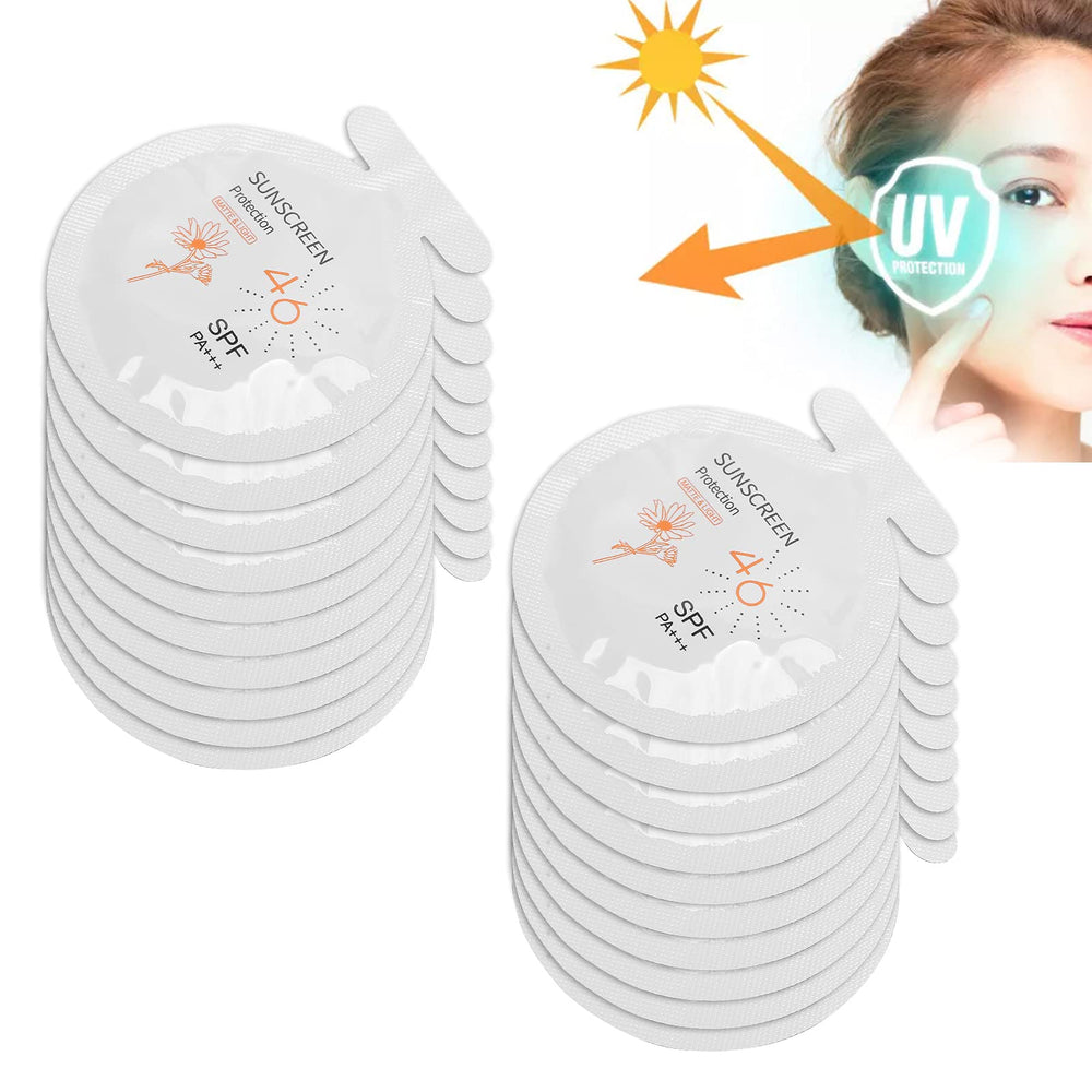 Gegong protector solar de larga duración con película protectora ligera.