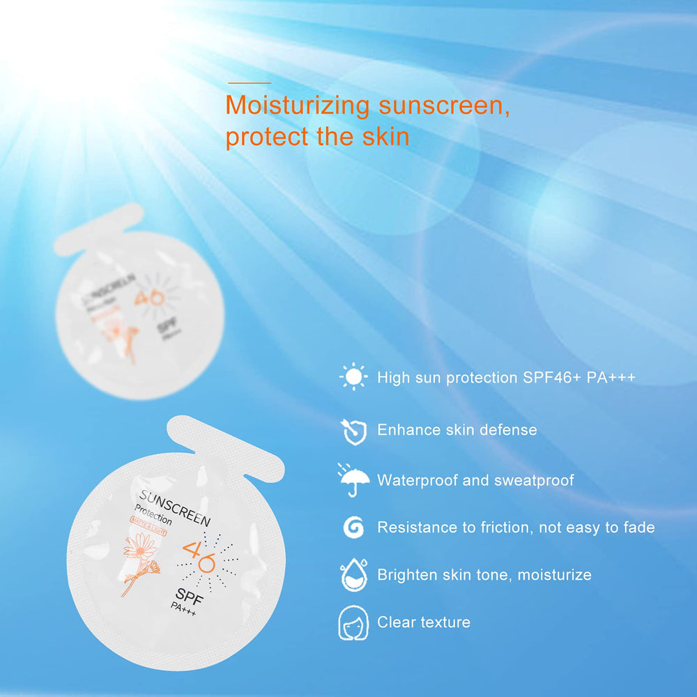 Gegong protector solar con suero nutritivo para piel hidratada durante el día.