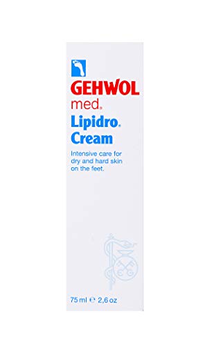 Gehwol Med Lipidro Cream texture demonstrates rich, smoothing action