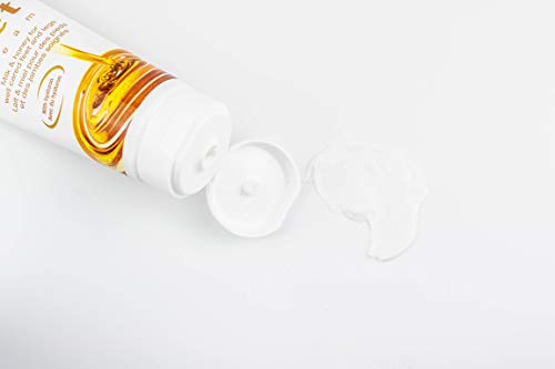 GEHWOL Soft Feet Cream ingredient label highlighting avocado oil and honey.