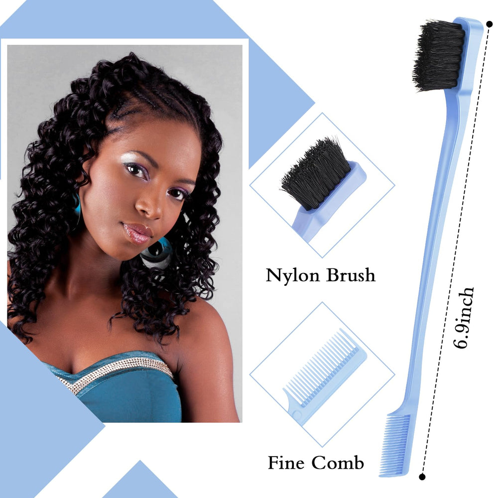 Geiserailie bristle brush with soft nylon bristles for gentle detangling