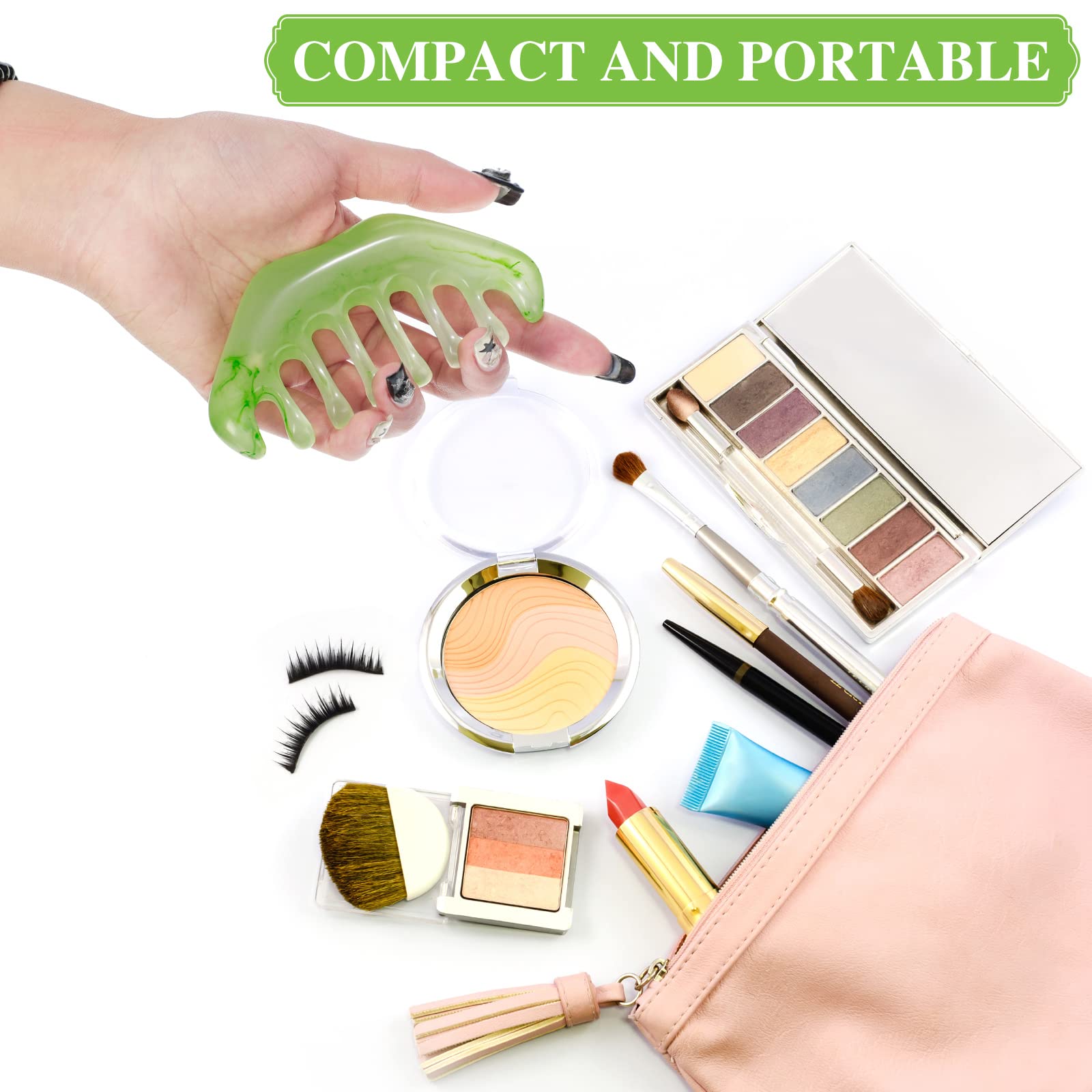 Geiserailie elegant gift gua sha comb for valentines-day.