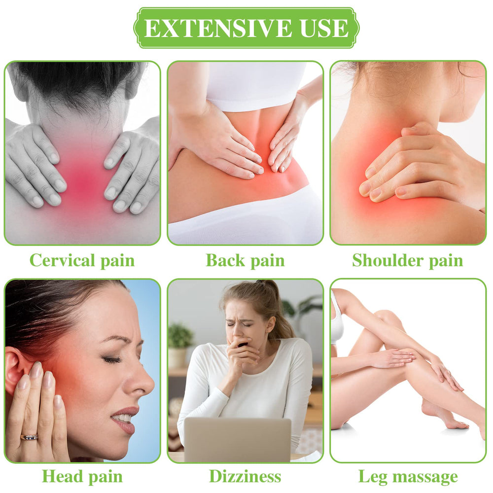 Geiserailie portable head therapy tool fits in-hand for quick relief.