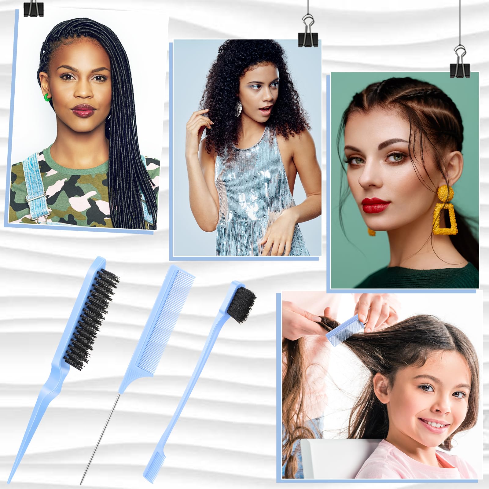 Geiserailie styling essentials set for quick edge and hair shaping