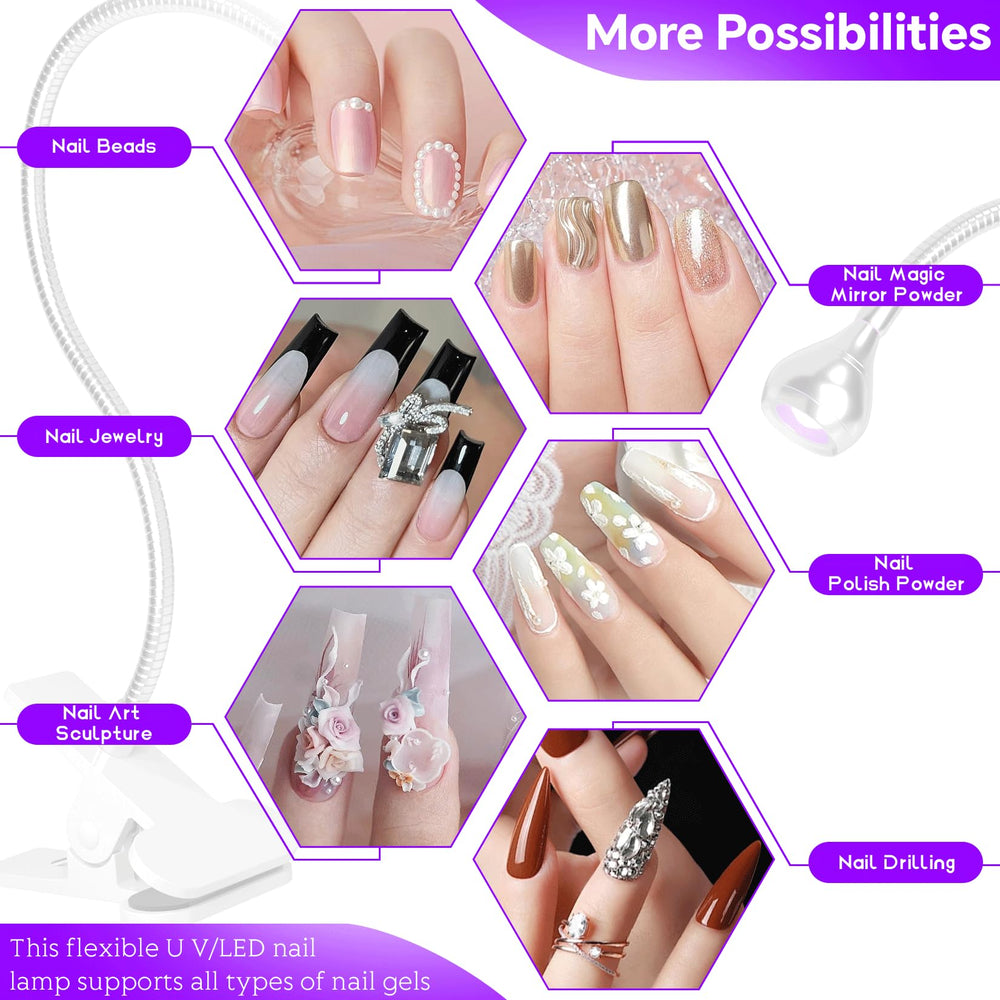 Geisofu multi-use light for nail art and minor repairs