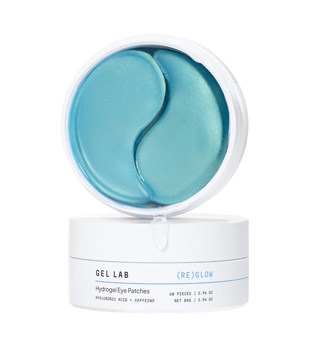 Gel Lab REGLOW eye patches pack for convenient at-home eye care and refreshment.
