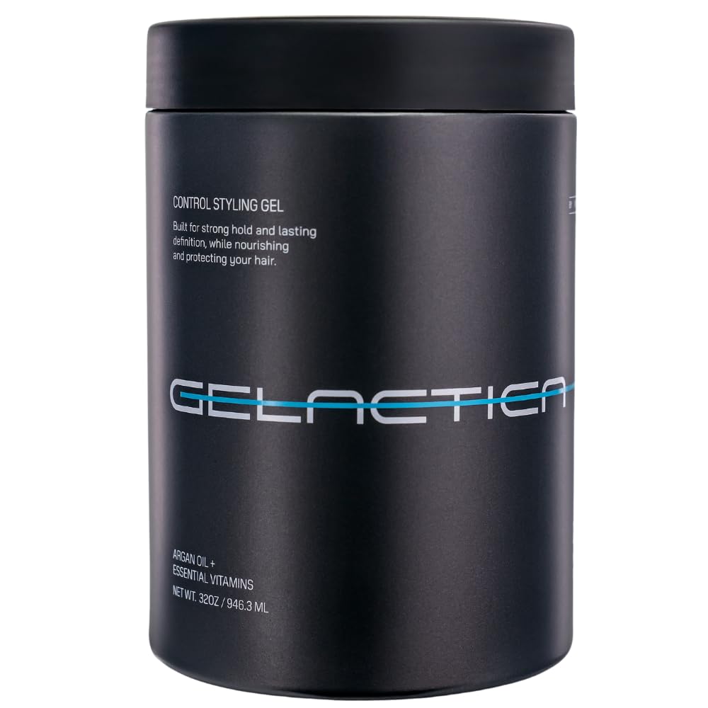 Gelactica Max Control gel for slick back style with strong hold and shine