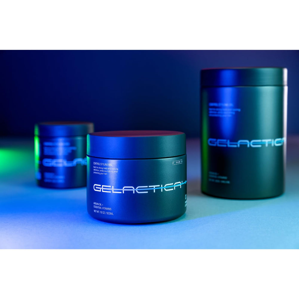 Gelactica Max Control slick back style demonstrates strong, controlled hold