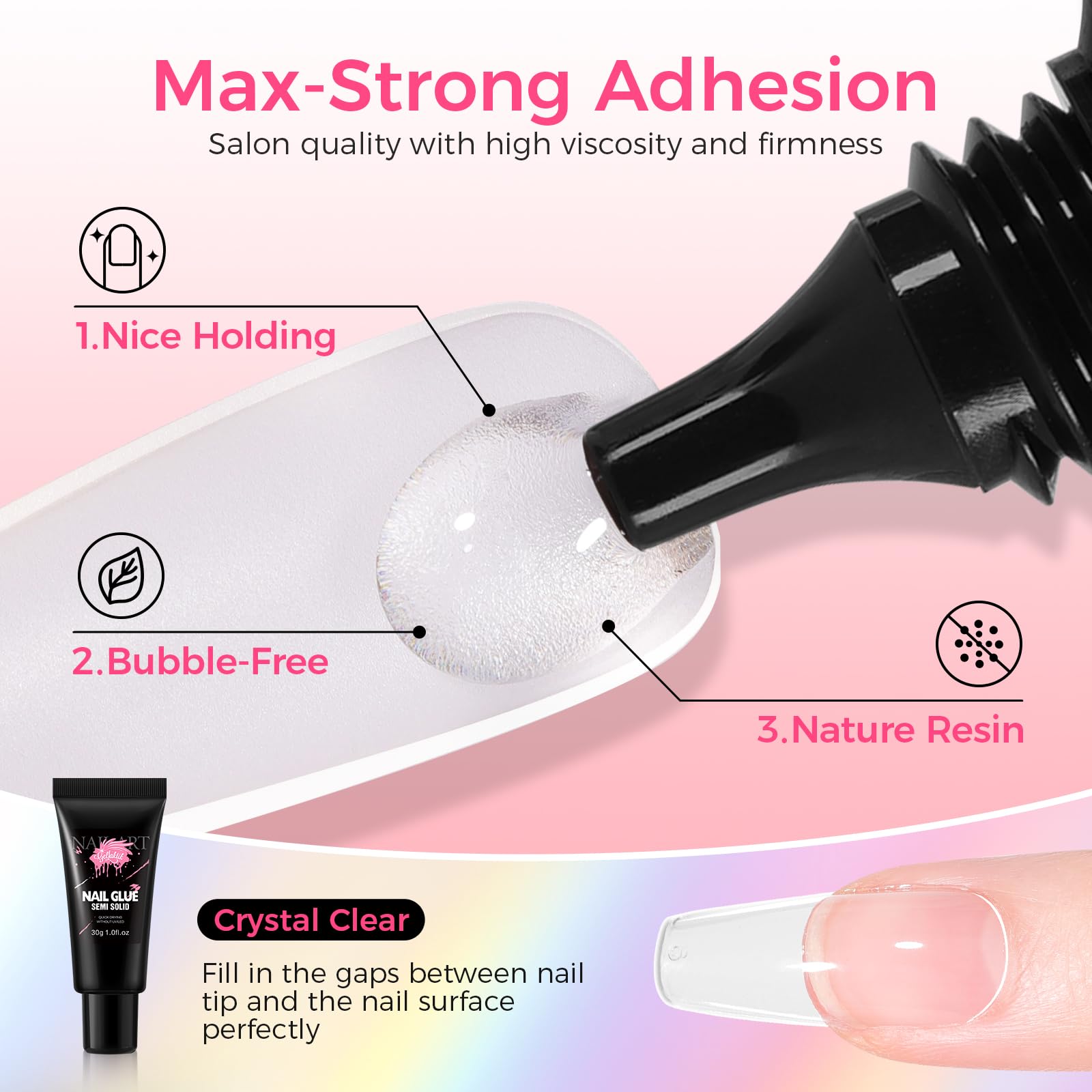 GELLAKTIK remover bottle ready to ease removal