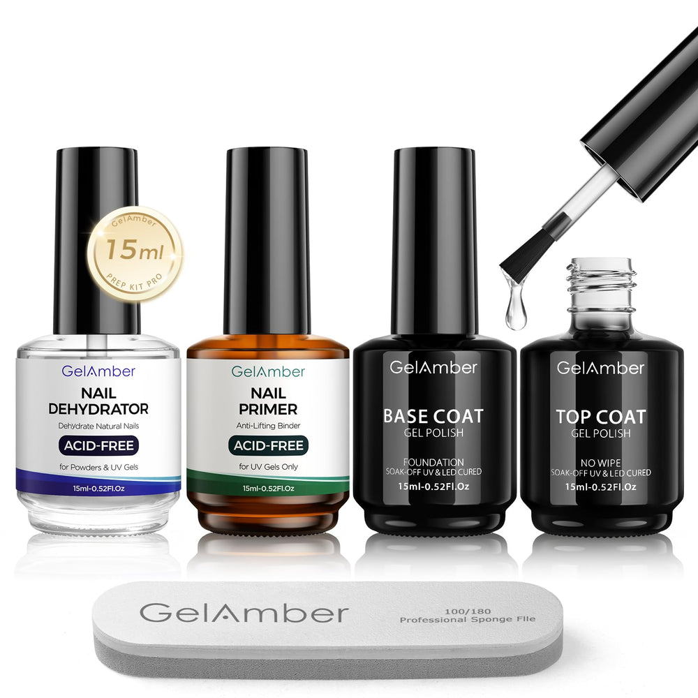 GELAMBER deshidratante de uñas, mejora la adhesión y preparación previa.