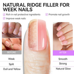 Gelike EC 6-in-1 nail strengthener base coat and top coat