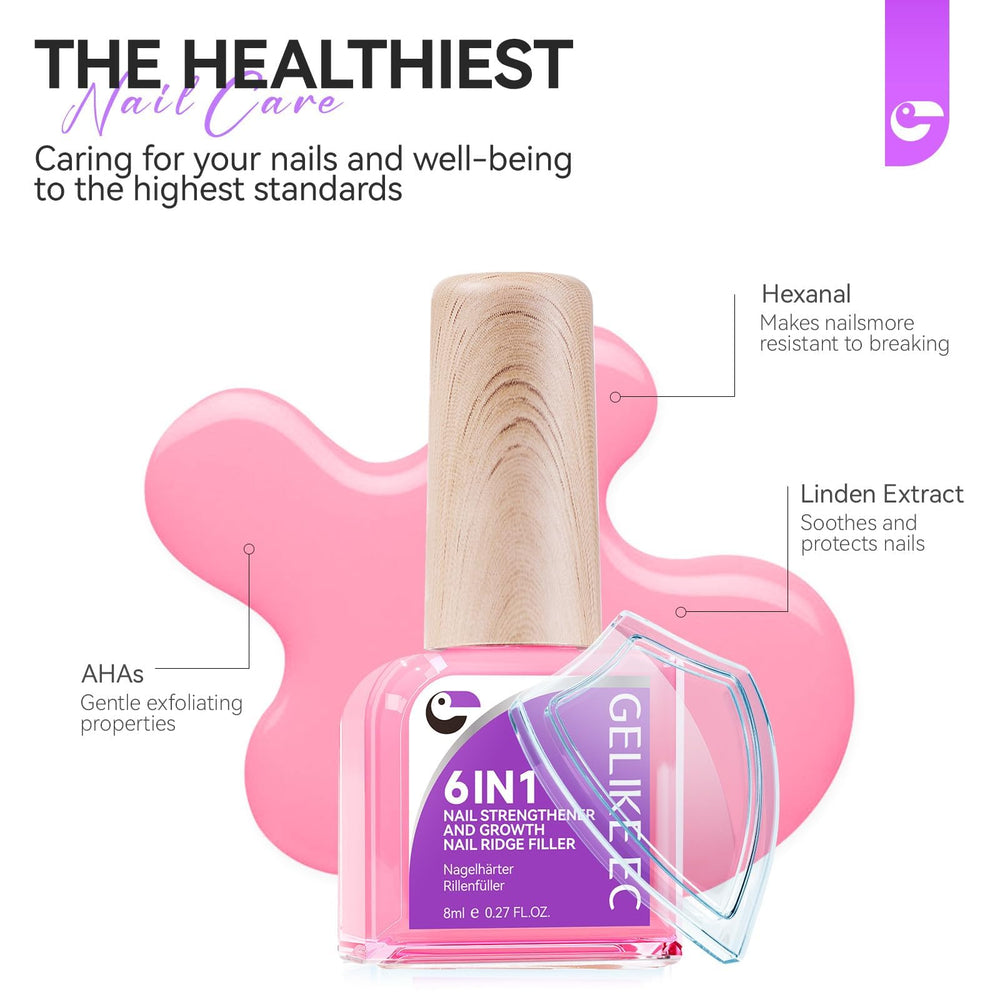 Gelike EC almacenamiento protegido que conserva nutrientes rosa.