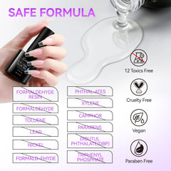 Gelike EC, endurecedor de gel para mayor resistencia de la manicura.