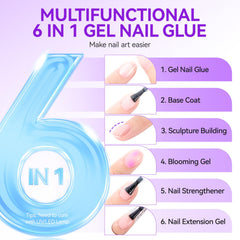Gel builder Gelike EC para alargar y dar forma a las uñas
