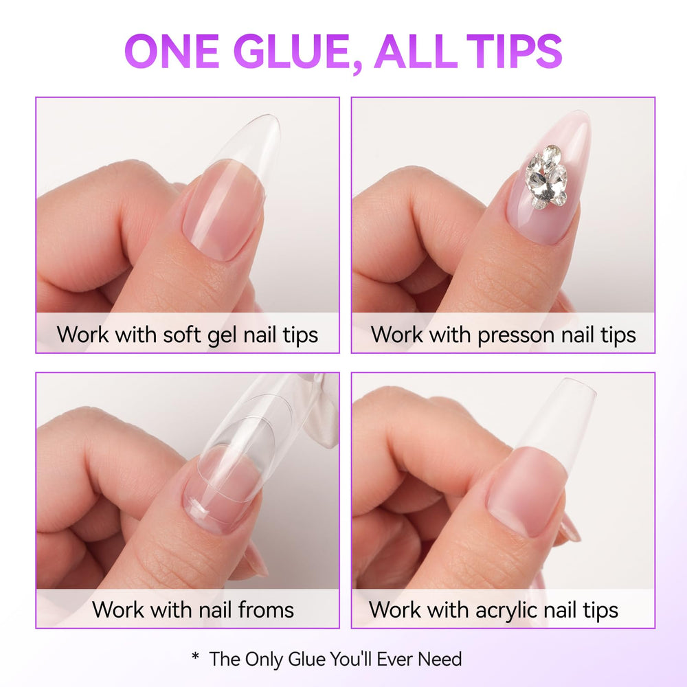 Gelike EC, gel de extensión para lograr longitudes y forma deseada.