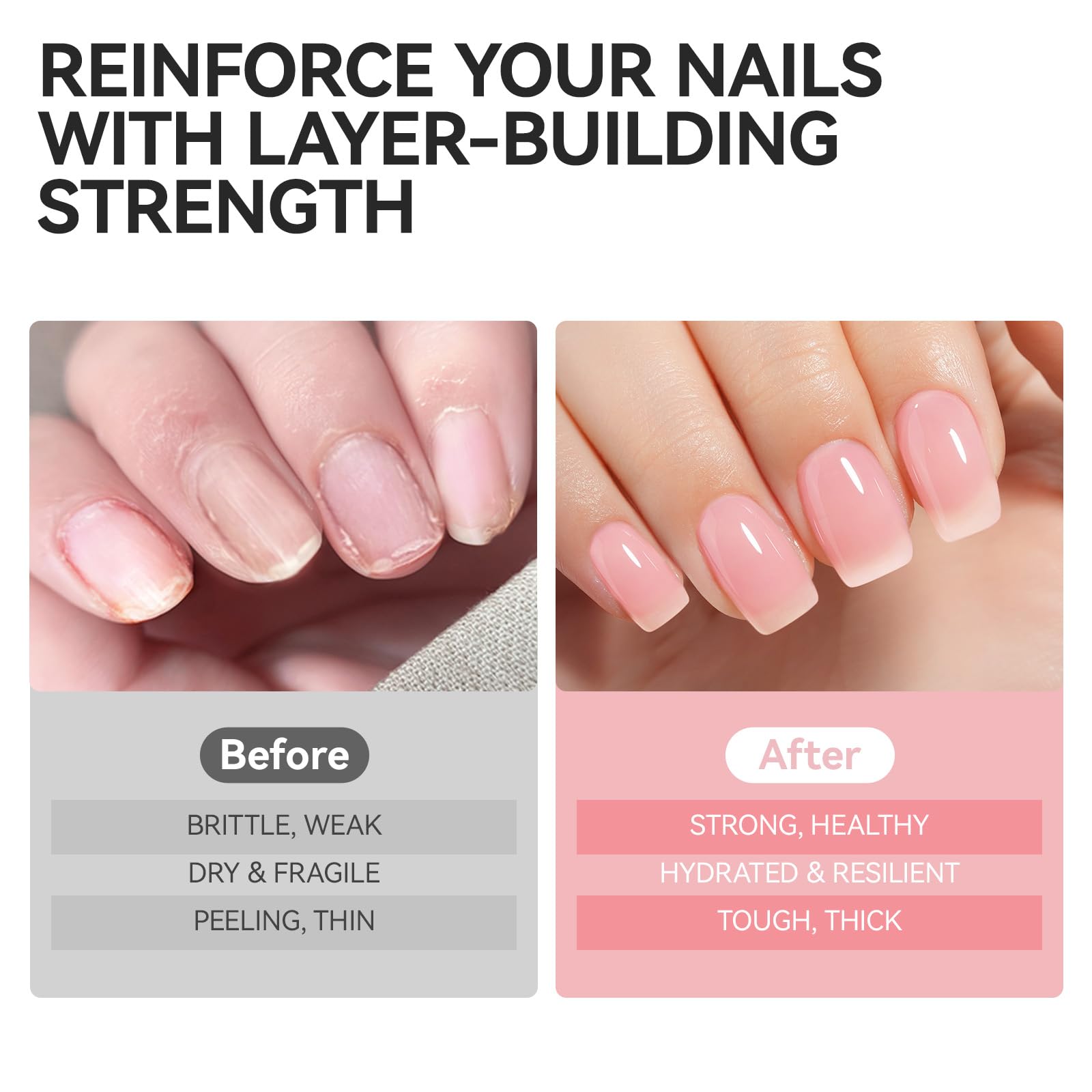 gelike ec soft-pink gel-finish emphasizes delicate, salon-ready look