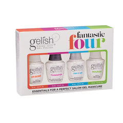 Gelish Fantastic Four Foundation Base Gel provides a smooth base for long-lasting adhesion