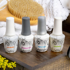 Gelish Fantastic Four Nourish Cuticle Oil softens cuticles and supports nails