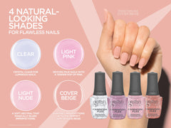 Gelish Foundation Flex aporta volumen y acabado ligero.