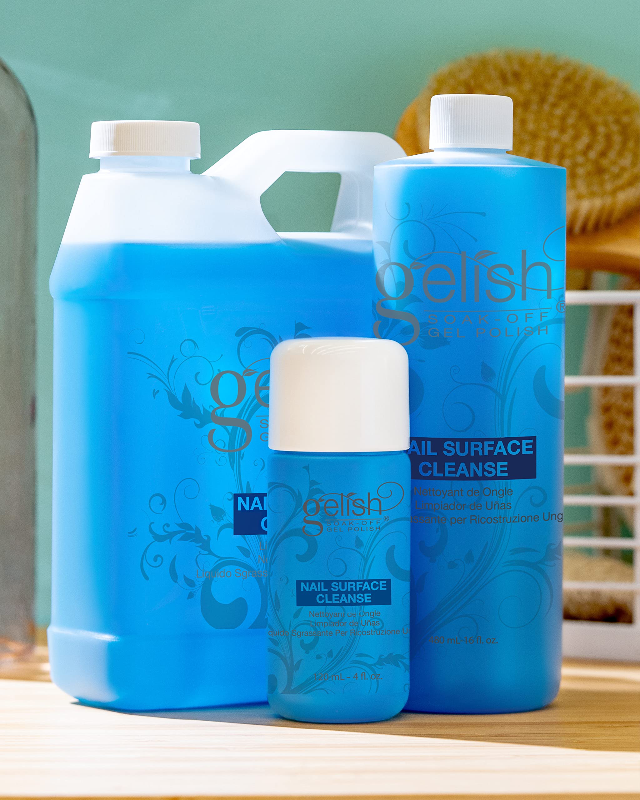 Gelish Nail Surface Cleanse delivers professional-quality results at home.