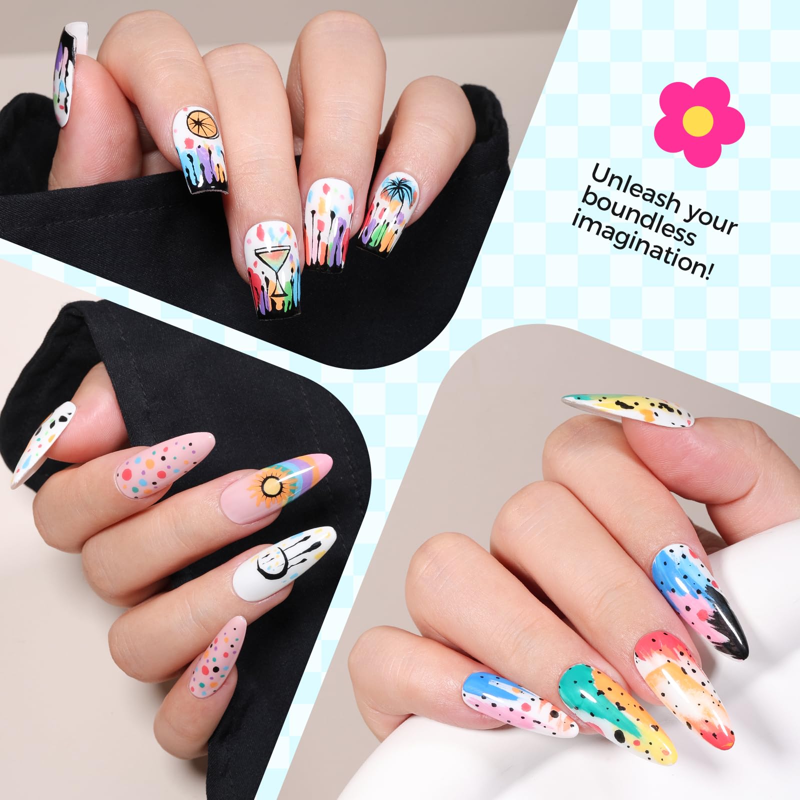 GELLAKTIK 18-color nail art pens gift-pack idea for nail lovers