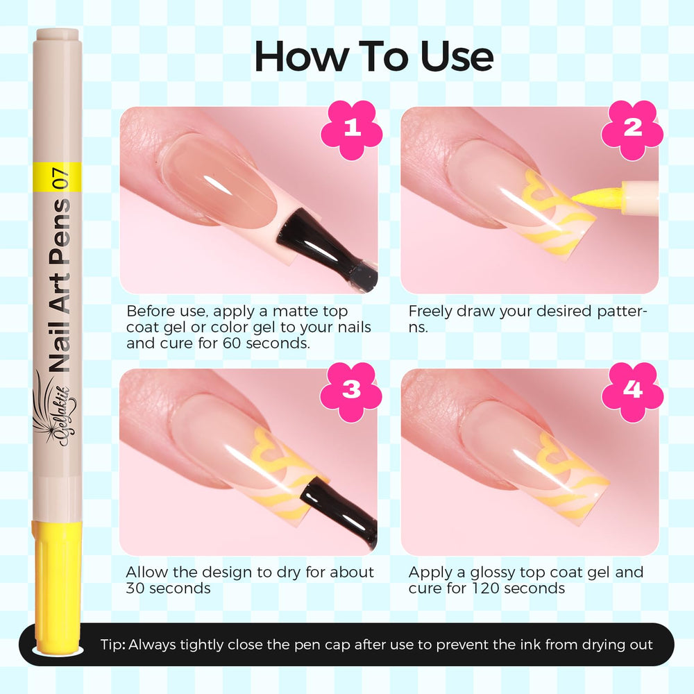 GELLAKTIK color range swatches showcasing bold and pastel options