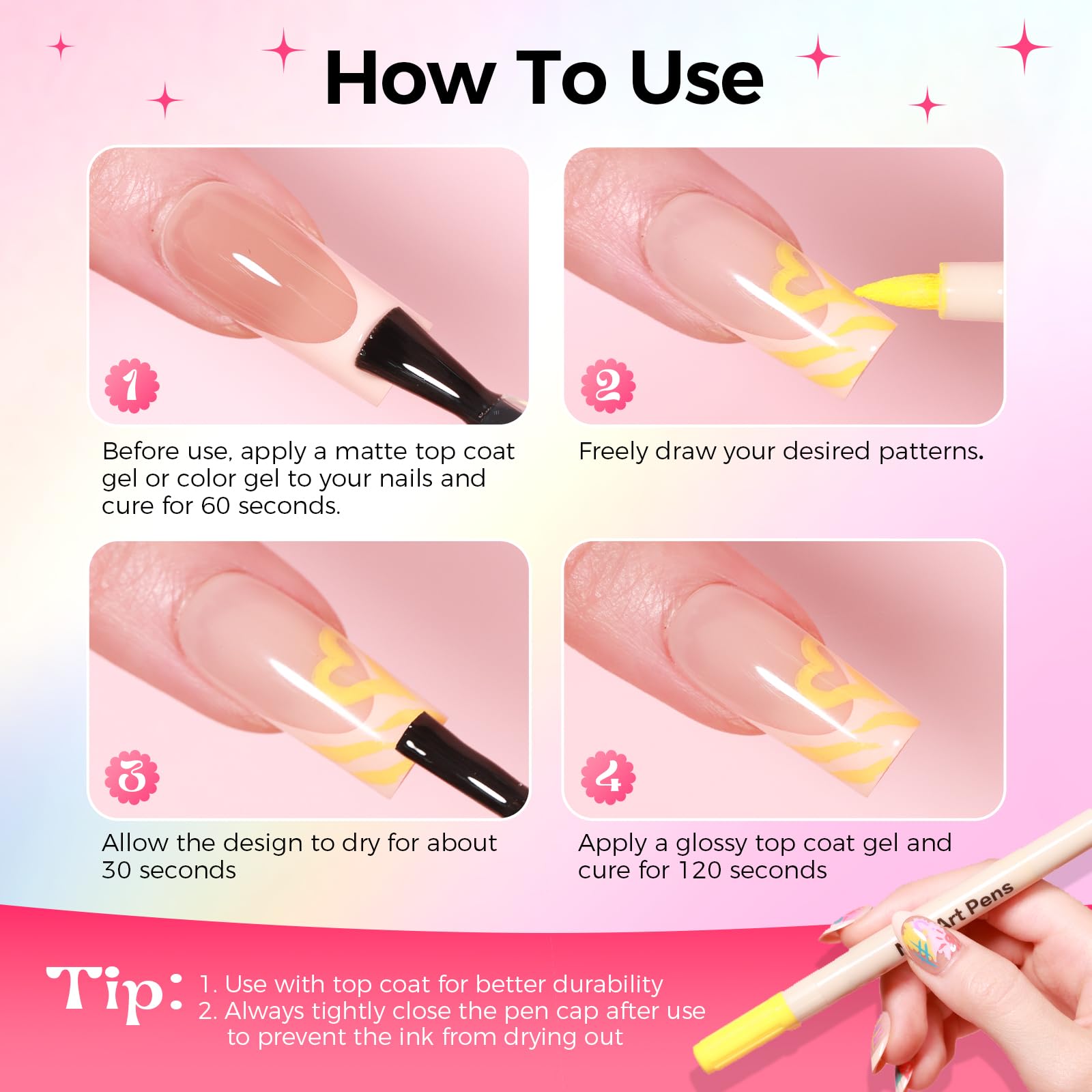Gellaktik kit de diseños para uñas para hacer tus propios diseños