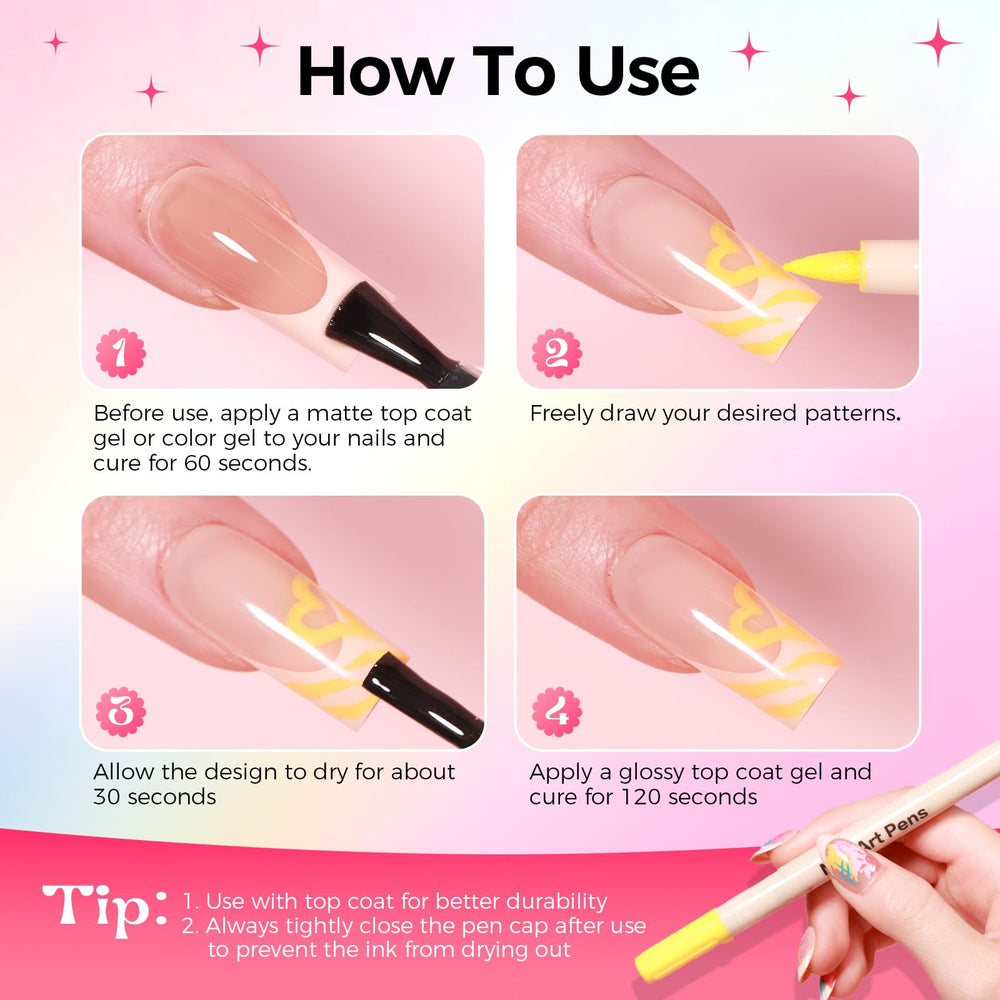 Gellaktik kit de diseños para uñas para hacer tus propios diseños