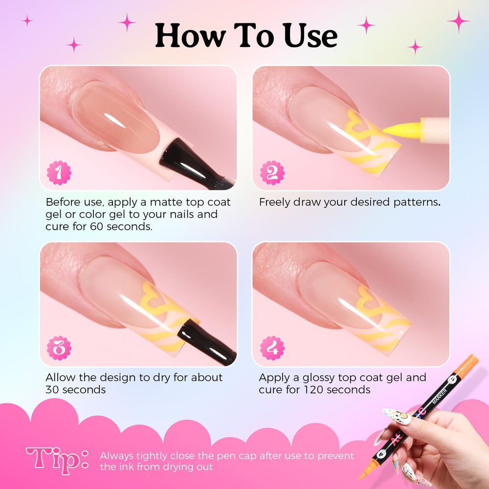 Uso casa y salon GELLAKTIK para arte de uñas