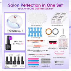 GELLEN 32-color gel palette offered for seasonal shades