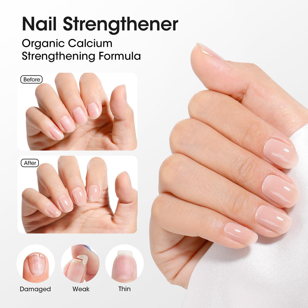 GELLEN 4-in-1 Illuminating Nail Concealer nude-tone brightness on nails