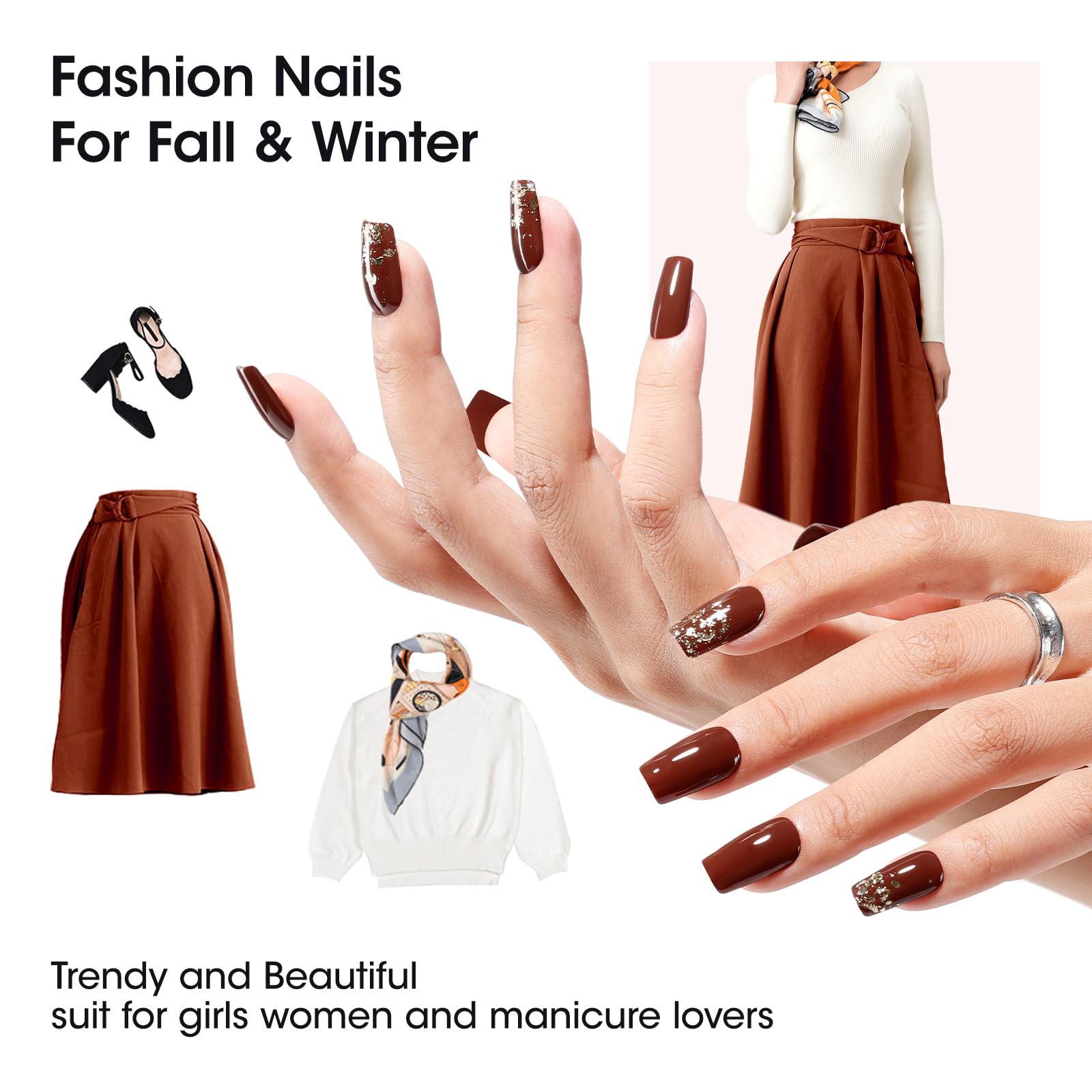 GELLEN brush applies evenly for a salon-like finish.