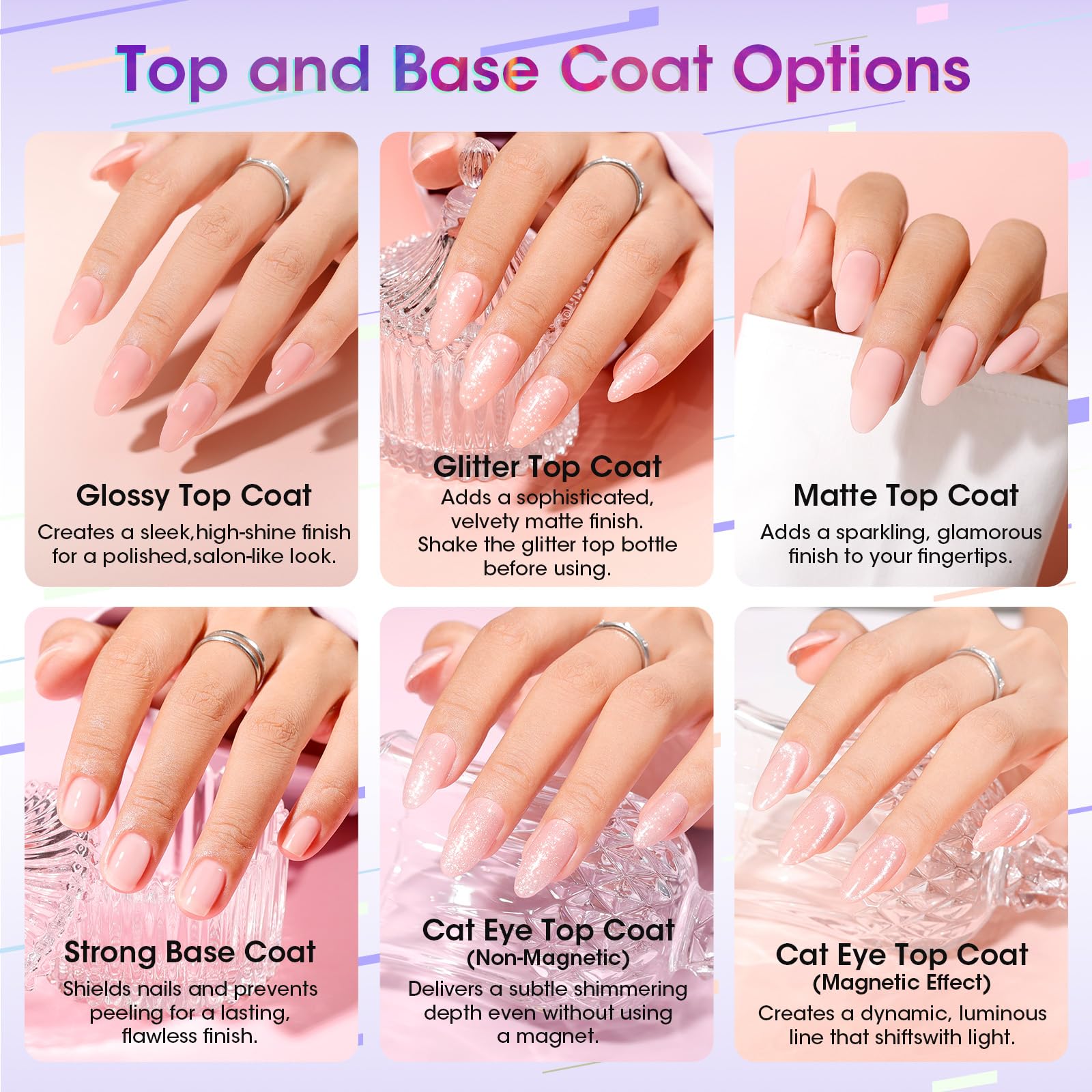 GELLEN cuticle tools and nail files for prep and art