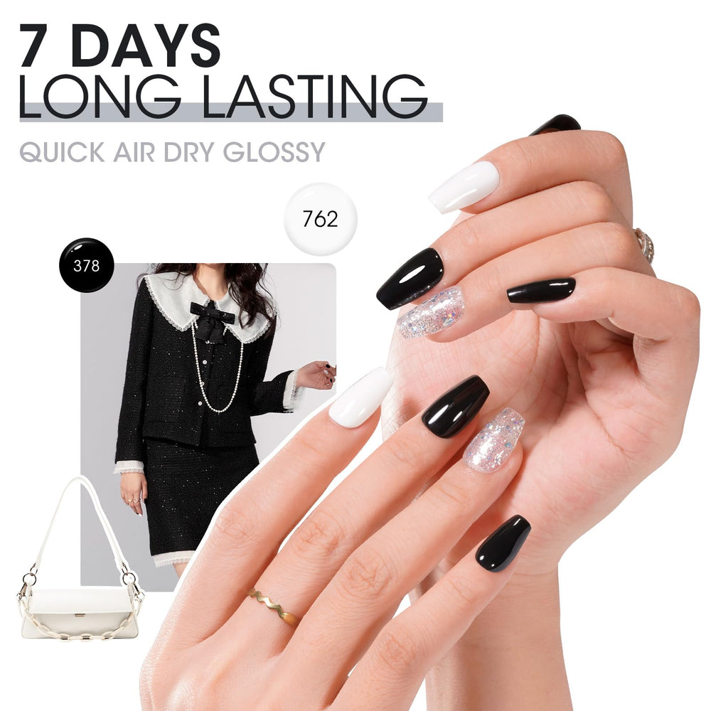 Esmalte GELLEN gris claro para estilos discretos y elegantes.