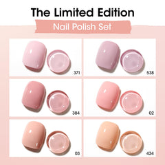 GELLEN Esmalte nude set color 02 para uñas lisas y duraderas