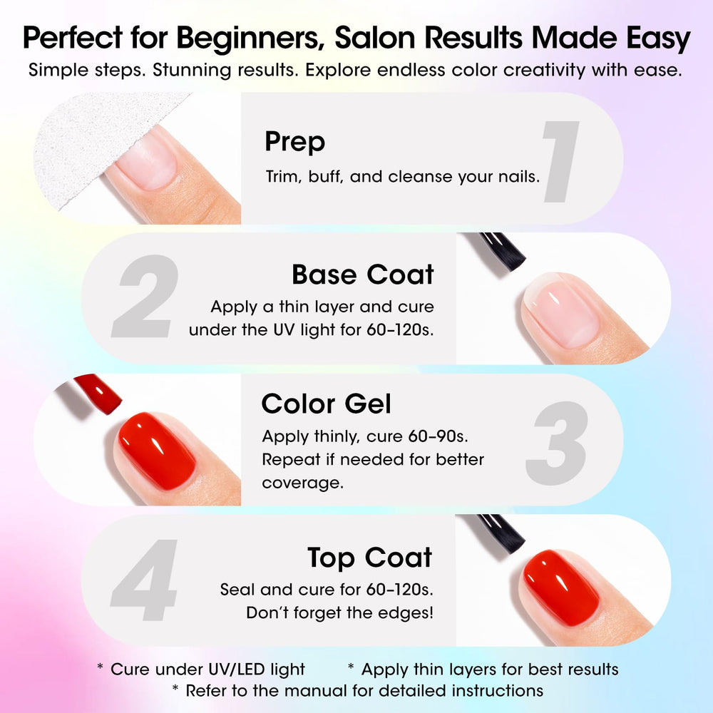 GELLEN kit ideas uñas para creatividad y looks