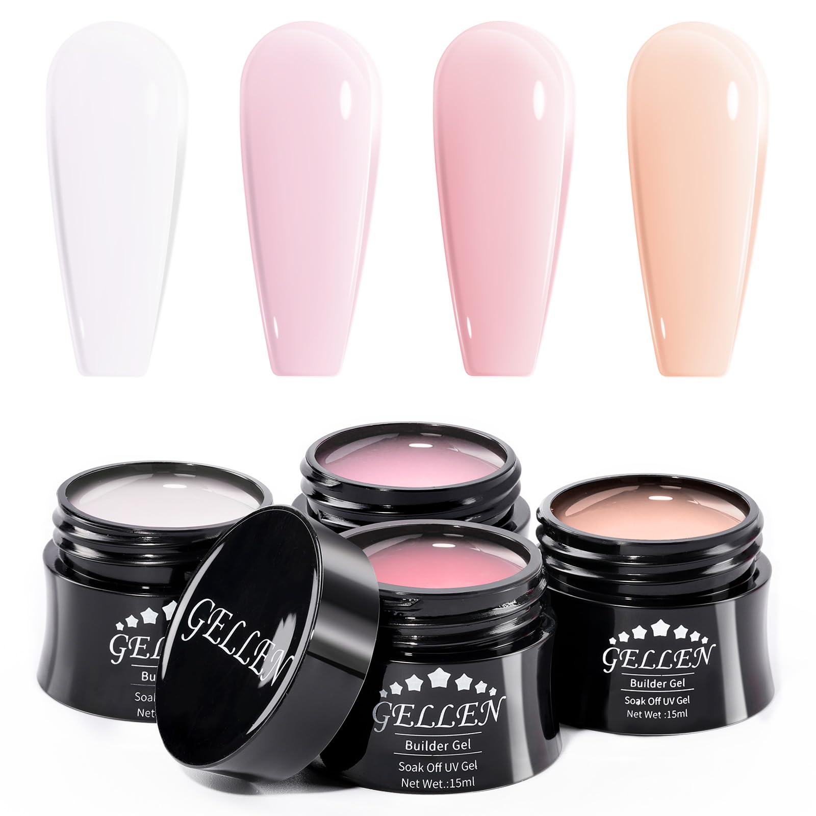 GELLEN Kit en embalaje regalo, ideal para iniciar proyectos de uñas en casa.