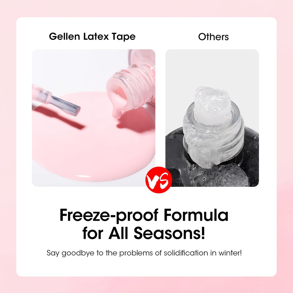 Látex de GELLEN con secado rápido, listo para retirar en minutos.
