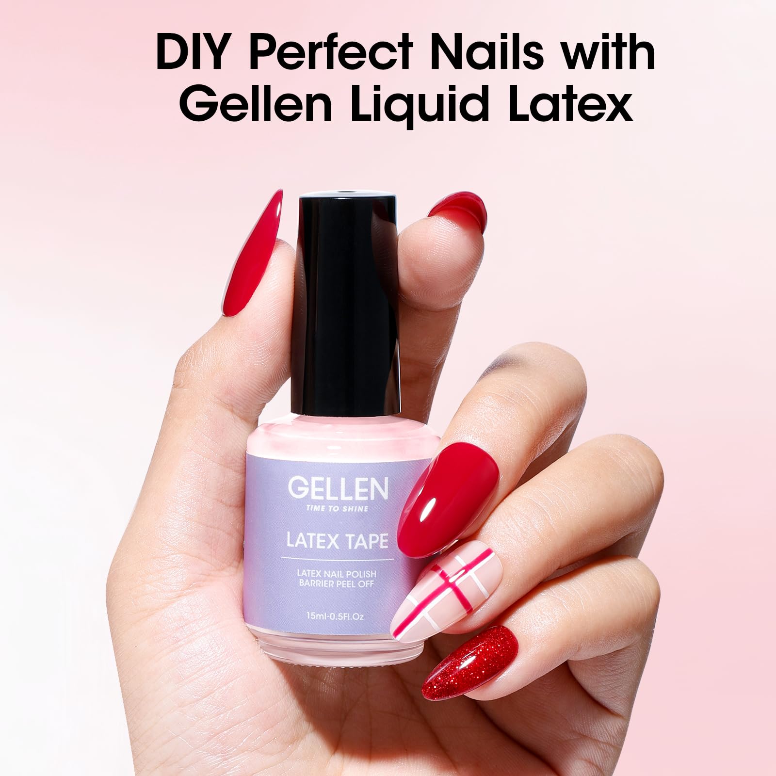 Solución de GELLEN para manicura en casa, uso doméstico práctico.