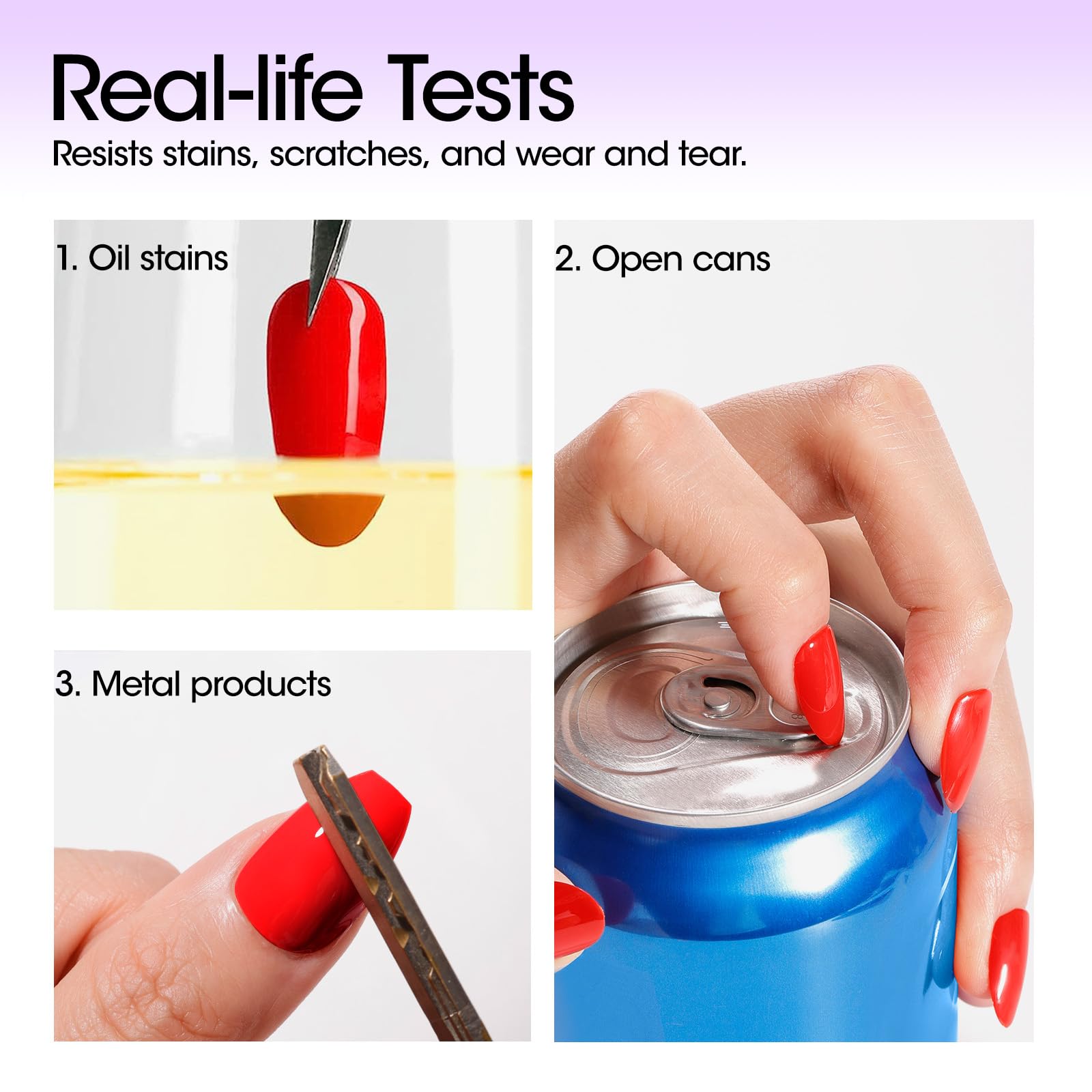 GELLEN LED/UV cure 60 seconds ensures proper hardening for durable results.