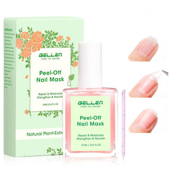 Mascarilla despegable GELLEN para uñas con aroma rosa fortalece suavemente