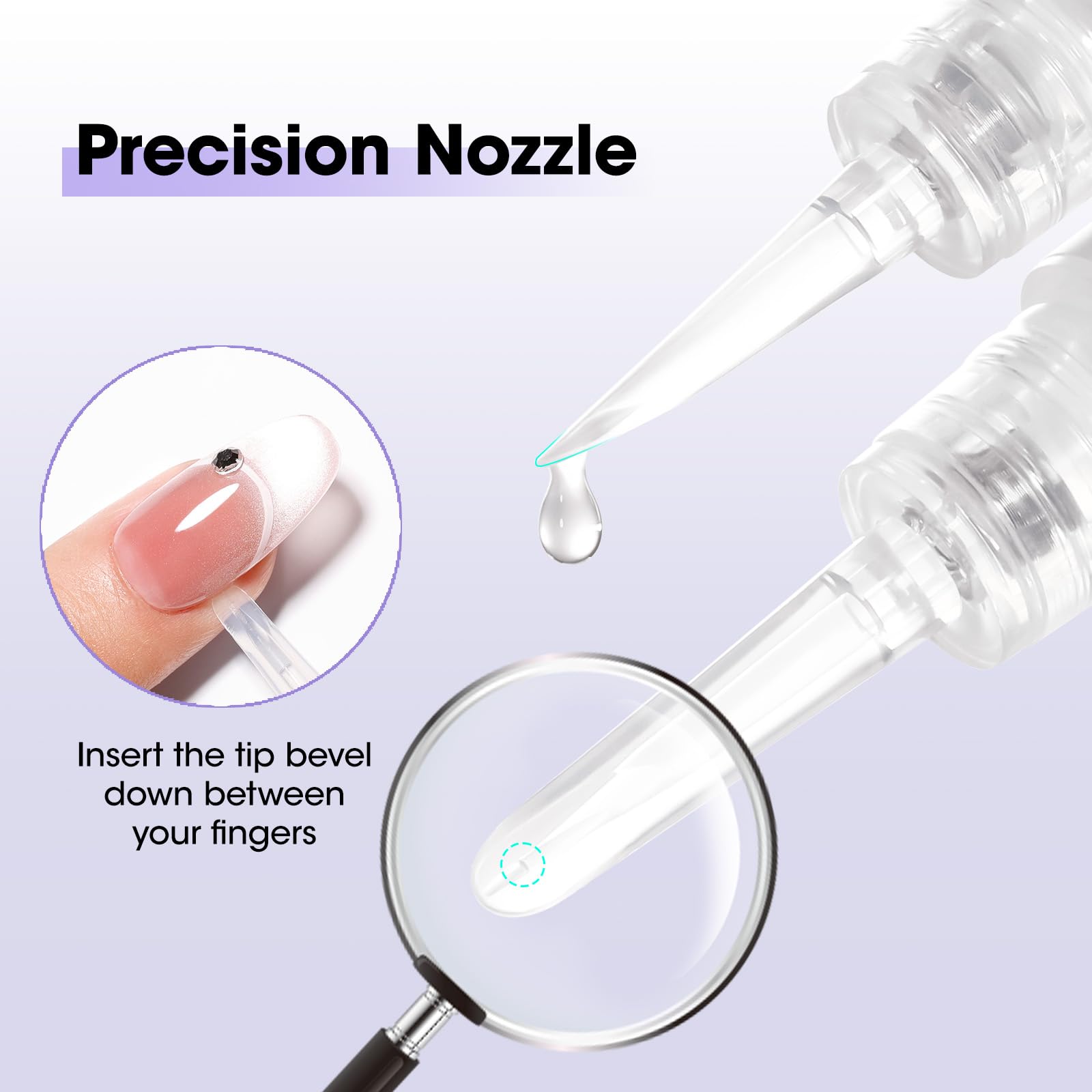 GELLEN UV/LED glue remover works on gel glue and false nails
