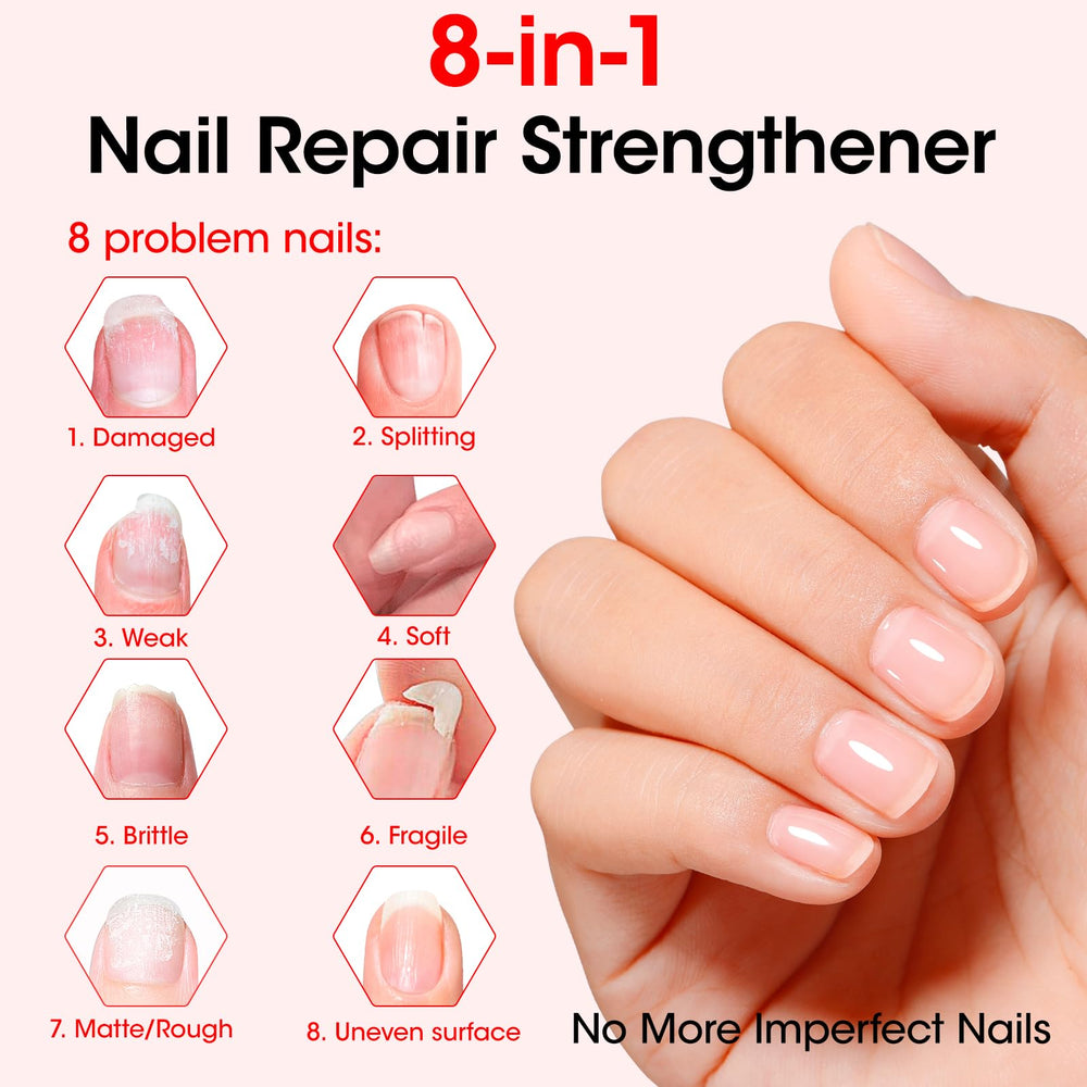 GELLEN Nail Strengthener dispense action for even coverage