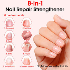GELLEN Nail Strengthener dispense action for even coverage