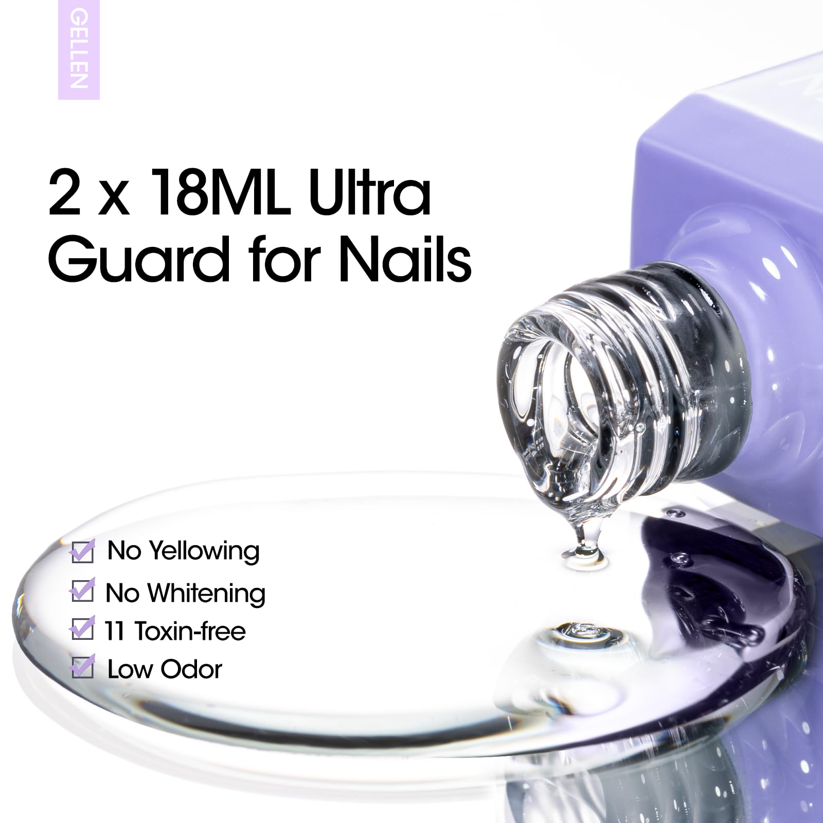 GELLEN nails 28-day wear test demonstrates long-lasting gloss under proper curing.