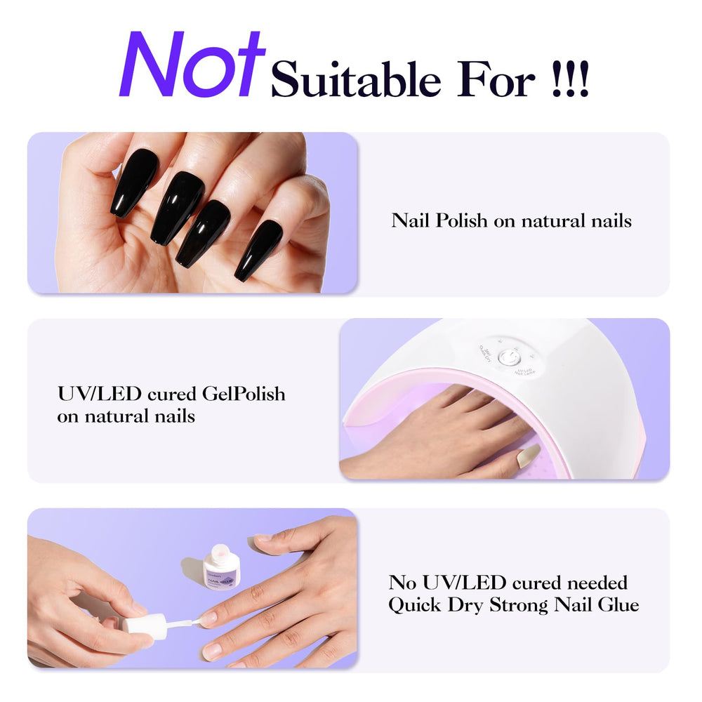 GELLEN removedor UV suave, retiro cómodo de adhesivo.