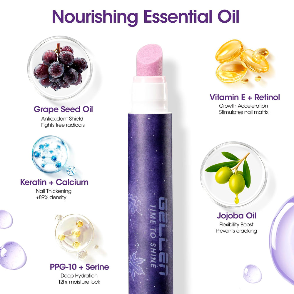 GELLEN delivers salon-like results at home on nails.